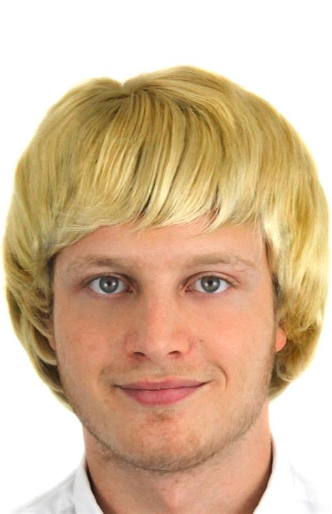 short wig blonde|short blonde wig male.